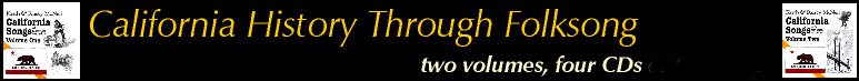 California History Through Folksong Set